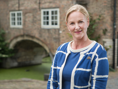 Marielle Hendriks, directeur-bestuurder bij het Erfgoedhuis (Foto Floris Scheplitz)