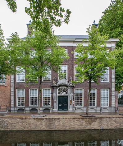 Het Meisjeshuis in Delft, kantoor van Erfgoedhuis Zuid-Holland (Foto: Floris Scheplitz / Erfgoedhuis Zuid-Holland)