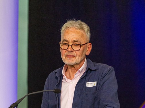 Riemer Knoop (Foto: Floris Scheplitz / Erfgoedhuis Zuid-Holland)