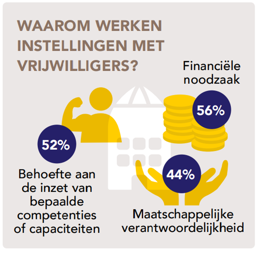 Detail van de infographic over het onderzoek naar erfgoedvrijwilligers