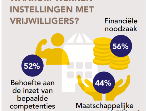 Detail van de infographic over het onderzoek naar erfgoedvrijwilligers