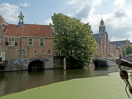 Het Zakkendragershuisje in Delfshaven, Rotterdam. 