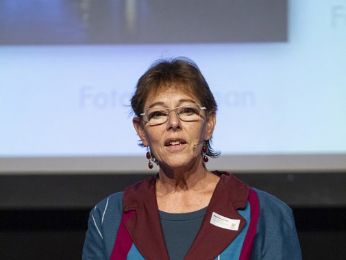 Na de pauze is het aan de bezoeker. Eén van de opties is de parallelsessie van Martine van Lier. Foto: Floris Scheplitz