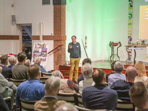 Jeroen Twisk, bouwhistoricus en adviseur gebouwd erfgoed (Foto: Floris Scheplitz / Erfgoedhuis Zuid-Holland)