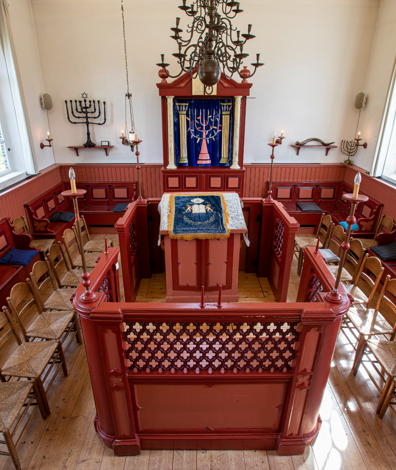 Interieur van de Dijksynagoge in Sliedrecht (Foto: Marco Zwinkels)