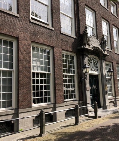 Kantoor Erfgoedhuis Zuid-Holland aan de Oude Delft in Delft (foto: Bastiaan Vinkenburg)