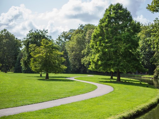 Park Rusthoff in Sassenheim (Foto: Floris Scheplitz / Erfgoedhuis Zuid-Holland)