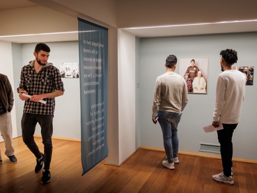 NT2-lessen in Museum Gouda (Foto: Fred Ernst / Erfgoedhuis Zuid-Holland)