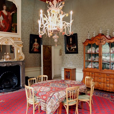 Interieur van Kasteel Duivenvoorde in Voorschoten