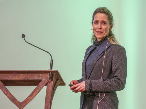 Oda van den Ende, De Groene Grachten (Foto: Floris Scheplitz / Erfgoedhuis Zuid-Holland)