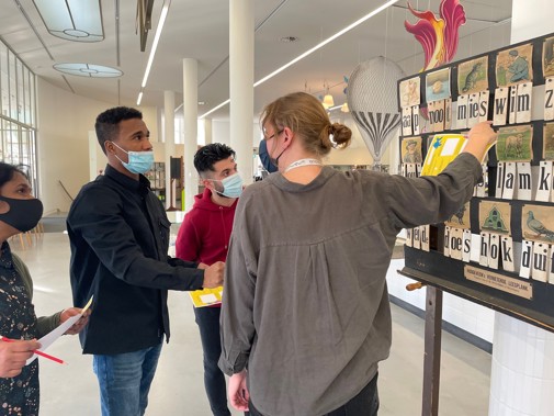 Sprekend Erfgoed in het Nationaal Onderwijsmuseum (Foto: Iris Brandts)